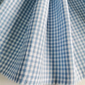 6 mm di controllo 100% tessuto di cotone per camicia per bambino abito in filato strisce di quadri tinte - Product Image 4