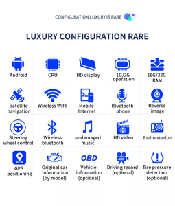 Đài Phát Thanh Màn Hình Xe Hơi Màn Hình Xe Hơi Android Thông Dụng Thiết Bị Điện Tử Ô Tô Android Đồ Điện Tử Ô Tô Khác - Product Image 5