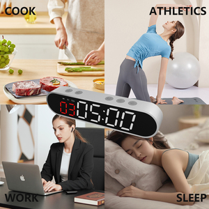 Chronomètre multifonctionnel de qualité professionnelle pour la salle de sport - Chronomètre sportif compatible HIIT/horloge/tabata pour MMA et fitness - Product Image 5
