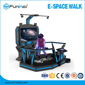 2020 Funin vr Simulador de atracciones atracción Parque 9d huevo cine vr simul vr <span class=keywords><strong>E</strong></span> caminar en el espacio - Product Image 2