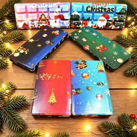 Jouet anti-stress en chocolat de Noël, jouet à presser en PU à remontée lente, jouet de décompression de Noël pour cadeau de vacances