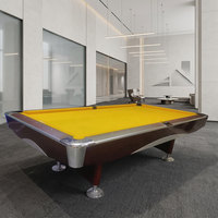 Table de billard ignifuge durable 9ft 10ft de qualité tournoi pour compétition professionnelle, club, bar, salle de jeux
