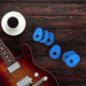 Bloqueo de Correa de <span class=keywords><strong>Guitarra</strong></span> de Silicona al por Mayor, Antideslizante, Estable y Práctico, en Forma de Calabaza - Product Image 6