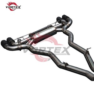 Échappement Catback Valvetronic VORTEX SUS304 pour BMW F90 M5 4.4T 2018-2024 X-Pipe Quad Tips Sport Muffler - Product Image 6