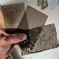 Innenraum-Trennwand Fenster Tür Bronze Getöntes Farbiges Gehärtetes Verbundglas