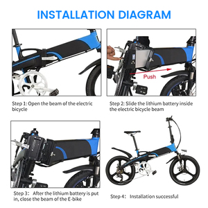 Vente en gros de batterie de remplacement pour vélo électrique 36V 48V 10,4 Ah 12,8 Ah 14Ah 17,5 Ah Pack de batterie pour vélo électrique pliable <span class=keywords><strong>Engwe</strong></span> Ep-2 <span class=keywords><strong>Pro</strong></span> - Product Image 4