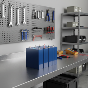 Lage zelfontladings LiFePO4-cellen 3.2V 280Ah 314Ah LFP280K MB31 8000 cycli EU Polen magazijnvoorraad zonne-energiesysteem - Product Image 2