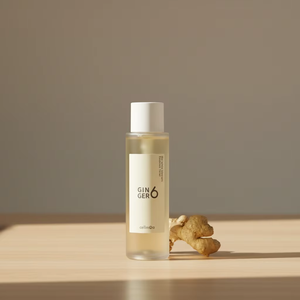 Esencia Tónica Blanqueadora Ginger White Blossom para Mujeres con Piel Sensible, Hidratación Diaria, Calmante, Nutritiva, Aclarante Coreana - Product Image 1