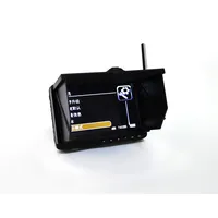 Portable 5.8GワイヤレスミニDVR 32CH 5 "LCDディスプレイモニターFPV DroneセキュリティCCTV DVR