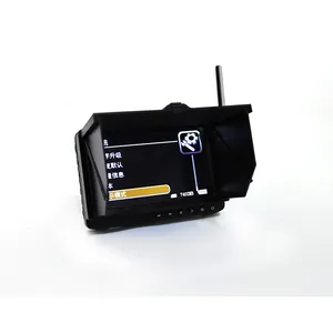 Großhandel Anzeige dvr-Portable 5.8G drahtlose mini DVR 32CH 5 "LCD display monitor FPV Drone sicherheit CCTV DVR
