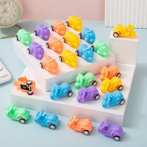 Nouveauté 2026 : <span class=keywords><strong>Voiture</strong></span> jouet en plastique couleur macaron à rétrofriction, mini tricycle à friction à l'effigie <span class=keywords><strong>de</strong></span> personnages <span class=keywords><strong>de</strong></span> dessins animés, pour distributeur automatique, unisexe - Product Image 3