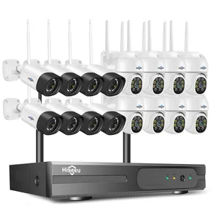 trending products new arrivals 8 16 channels night vision surveillance WiFi home cctv alarm security camera system wireless