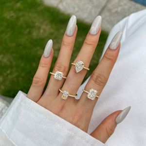 Bague personnalisée pour femme Dylam New en argent sterling 925 avec zircon cubique 8A, 12 pierres de naissance, cadeau de bijoux pour elle, bague de promesse - Product Image 2