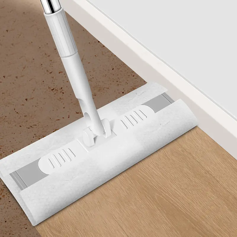 DS923 pulizia del pavimento per uso domestico polvere Mop piatto superficie asciutta e bagnata detergente per pavimenti Mop per pavimenti asciutto usa e getta caricato statico