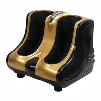 Appareil de massage des pieds pour pieds et jambes fatigués, avec chauffage et contrôle de la minuterie, augmente la circulation sanguine grâce au massage par pétrissage profond, 110-220V