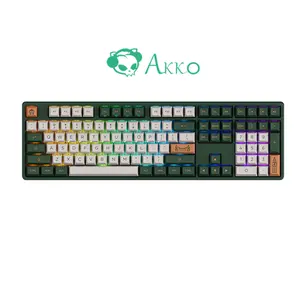 Akko 5108 Game Keyboards CS switches RGB ASA Keycaps wireless Smart Vintage Keyboard