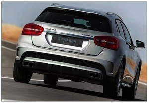 Kit Carrozzeria Aggiornamento AMG 45 per Mercedes-Benz <span class=keywords><strong>GLA</strong></span> <span class=keywords><strong>X156</strong></span> 2015-2019 con Paraurti Anteriore, Paraurti Posteriore e Griglia di Aspirazione - Product Image 5