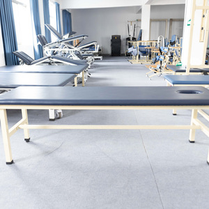 Cama de masaje 190x60x60cm azul para terapia y rehabilitación - Product Image 2
