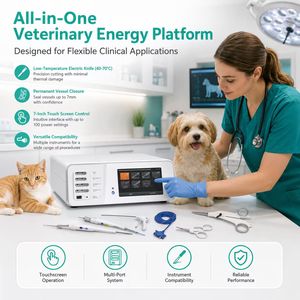 Unidad Electroquirúrgica Portátil de Acero Inoxidable HV150, Máquina de Cauterización <span class=keywords><strong>Veterinaria</strong></span> para Cirugía de Perros y Gatos - Product Image 1