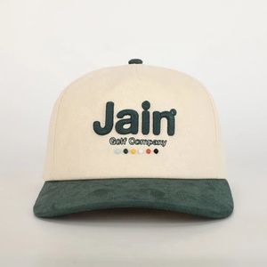 Custom Embroidery Logo Sporty Mens <b>Women</b> Golf 5 Panel Sports Waterproof Fruit High Quality Hat Beige Cotton Outdoor Baseball <b>Cap</b> - Product Image 2