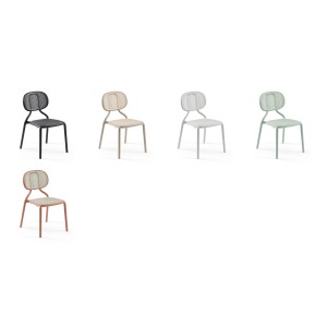 Silla de Comedor Apilable de Plástico Contemporánea Tilia para Gimnasio, Taller, Hogar y Bar - Product Image 3