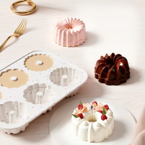 แม่พิมพ์ซิลิโคนฟองดองท์ แม่พิมพ์ซิลิโคน 3 มิติ แม่พิมพ์ซิลิโคนสำหรับทำช็อกโกแลตแท่ง แม่พิมพ์ซิลิโคนสำหรับตกแต่ง ชุดฟักทอง สำหรับทำมัฟฟิน มูส เค้ก - Product Image 4