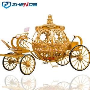 Zhenda Electric Used Cinderella <b>Pumpkin</b> Horse Carriage From Henan for Sale - Product Image 4
