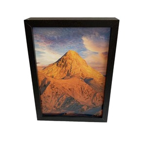 Hidden <b>Photo</b> Frame <b>Storage</b> <b>Box</b> Rectangle Wall Mounted Jewelry And Accessories Organizer Customizable Thickness Engraving - Product Image 3