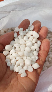 Cailloux polis neige blanc galets pierres en plein air <span class=keywords><strong>pas</strong></span> <span class=keywords><strong>cher</strong></span> 20-30mm blanc pierre naturelle conception graphique échantillon gratuit disponible CN;JIA - Product Image 2