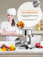 Presse à tomates électrique en acier inoxydable, machine à presser la confiture de mangue, extracteur de jus de tomates, moteur 450W, 110/220V