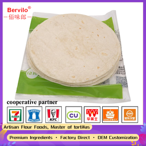 Tortillas de maïs personnalisées en différentes tailles pour les aliments surgelés et prêts à consommer - Product Image 1