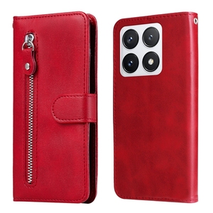 Funda de cuero con tapa de PU estilo cremallera para Xiaomi 14T/14T Pro, para iPhone 16 Funda tipo billetera - Product Image 2