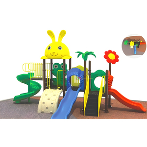 Tobogán de Plástico para Niños, Personalizado, de Tamaño Pequeño, para Exteriores, con Puerta, para Parques de Aventuras Infantiles - Product Image 4