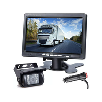 Kit de caméra de recul avec moniteur de 7 pouces et système de vision nocturne étanche pour camion ou camping-car.