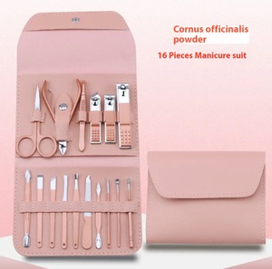 Ensemble de 16 <span class=keywords><strong>coupe</strong></span>-<span class=keywords><strong>ongles</strong></span> et outils de pédicure en acier inoxydable Nouveaux <span class=keywords><strong>coupe</strong></span>-<span class=keywords><strong>ongles</strong></span> inclinés pour la beauté - Product Image 2