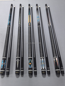 McDermott Z2 Series 2-Piece Professional Carbon Fiber <b>Pool</b> <b>Cue</b>, 58 Inch Canadian Maple Low Deflection Shaft, 12.5mm Tip - Product Image 1