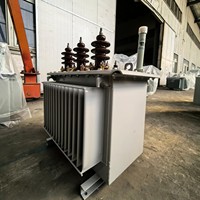 Transformador Trifásico Sumergido en Aceite de 50kva-100kva Fabricado en China, con Salida de 380V y Voltaje de Entrada de 35KV