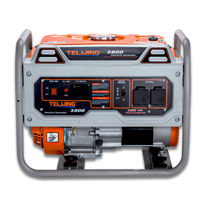 <span class=keywords><strong>Generador</strong></span> de Gasolina Monofásico Portátil de 3.5KW con Motor OHV de Bajo Ruido, con Asas, Ruedas y <span class=keywords><strong>Arranque</strong></span> Eléctrico de Retroceso en Venta - Product Image 2