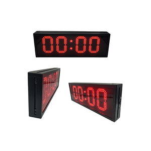 Pengontrol <span class=keywords><strong>Timer</strong></span> <span class=keywords><strong>Digital</strong></span> <span class=keywords><strong>LED</strong></span> RGB Besar dengan Remote untuk Tampilan Matriks Tunda Hitung Mundur di Papan Skor - Product Image 1