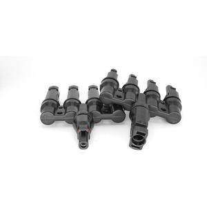 IEC Certification 1000V DC Power Solar Connector PV004-T4 PC Housing Waterproof Dustproof IP65 Single Core Tinned Copper T Type - Product Image 5