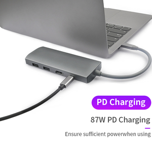 9 trong <span class=keywords><strong>1</strong></span> loại C <span class=keywords><strong>HUB</strong></span> <span class=keywords><strong>USB</strong></span> <span class=keywords><strong>3</strong></span>.0 RJ45 SD TF đa cổng Docking Station máy tính xách tay <span class=keywords><strong>Network</strong></span> Adapter - Product Image 4