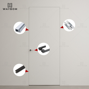 50 mỏng nhôm hồ sơ vô hình tuôn ra gắn cao cấp bí mật phòng tuôn ra không khung ẩn cử<span class=keywords><strong>a</strong></span> vô hình khung nhôm - Product Image 2