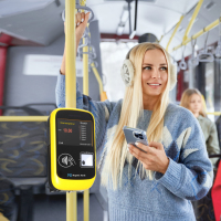 Validador de Boletos para Autobús Android Magnetic North M10P con 4G, Wifi, GPS, NFC, Escáner de Código QR y Reconocimiento Facial