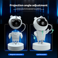 Lampe de Bureau Projecteur Galaxie Nébuleuse Laser Ciel Étoilé pour Décoration de Chambre, Lumière d'Ambiance, Veilleuse LED Astronautique