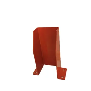 Peterack-estante de paleta vertical en forma de U o L, protector de columna de esquina vertical, marco de metal