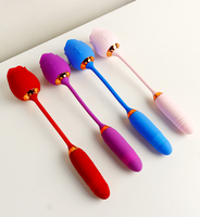 Anpassbarer Silikon-Rosen-Saugvibrator mit Dildo Teleskop-Vibrator G-Punkt-Stimulator Klitoris-Vibrator Sexspielzeug für Frauen