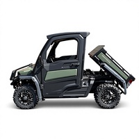 UTV électrique 4x4 John Deere XUV835R de haute qualité, 1000W, 48V, avec benne fermée, certifié EPA, transmission automatique, 500 kg
