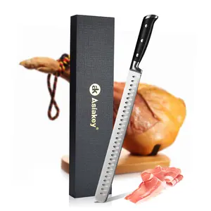 Snijden Carving Mes-12 "Ham Mes Met Abs Handvat