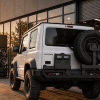 Pare-chocs arrière neuf pour Suzuki Jimny 2018-2021, accessoires tout-terrain, protection, barre anti-collision en plastique