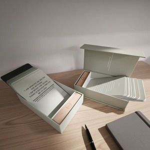 55 Tarjetas de Afirmaciones Poderosas en una Caja de Regalo Premium con Frases Inspiradoras y Motivacionales para Aliviar el Estrés y el Autocuidado - Product Image 2